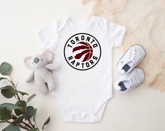 Toronto Raptors - Custom Toronto Raptors Baby Onesies