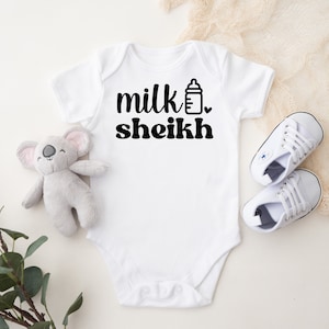 Milk Sheikh - Arab Muslim Baby Onesie, Eid, Ramadan