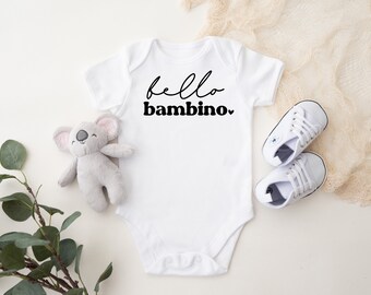 Bello Bambino - Custom Italian Baby Boy Onesie