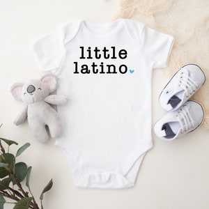 Little Latino, Baby Bodysuit, Onesie, Romper, Latin American Baby, Spanish Baby