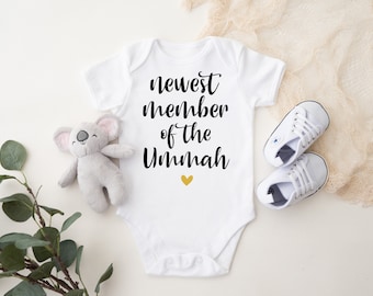 Newest Member of the Ummah - Muslim Baby Onesie