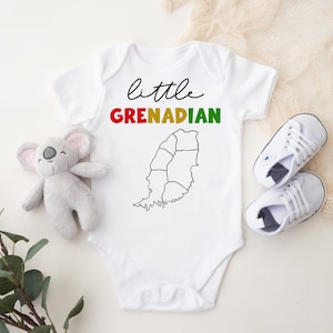 Little Grenadian - Custom Grenada Baby Onesie