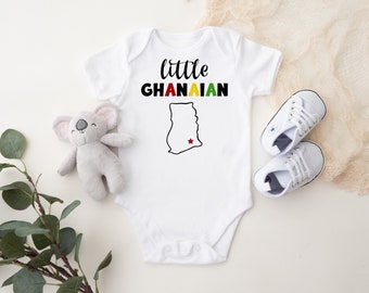 Pequeño ghanés - Body personalizado para bebé de Ghana