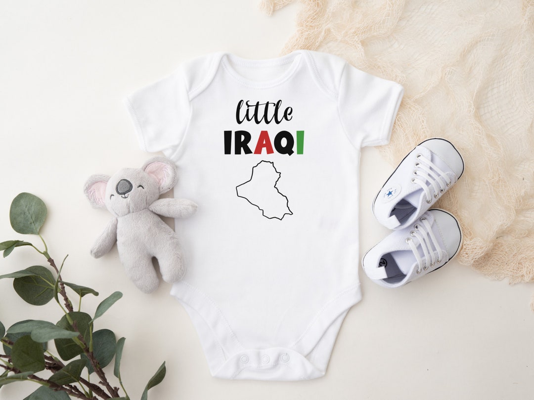 Little Iraqi - Custom Iraq Map Baby Onesie - Etsy Canada
