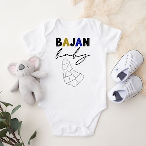 Bajan Baby- Custom Barbados Baby Onesie