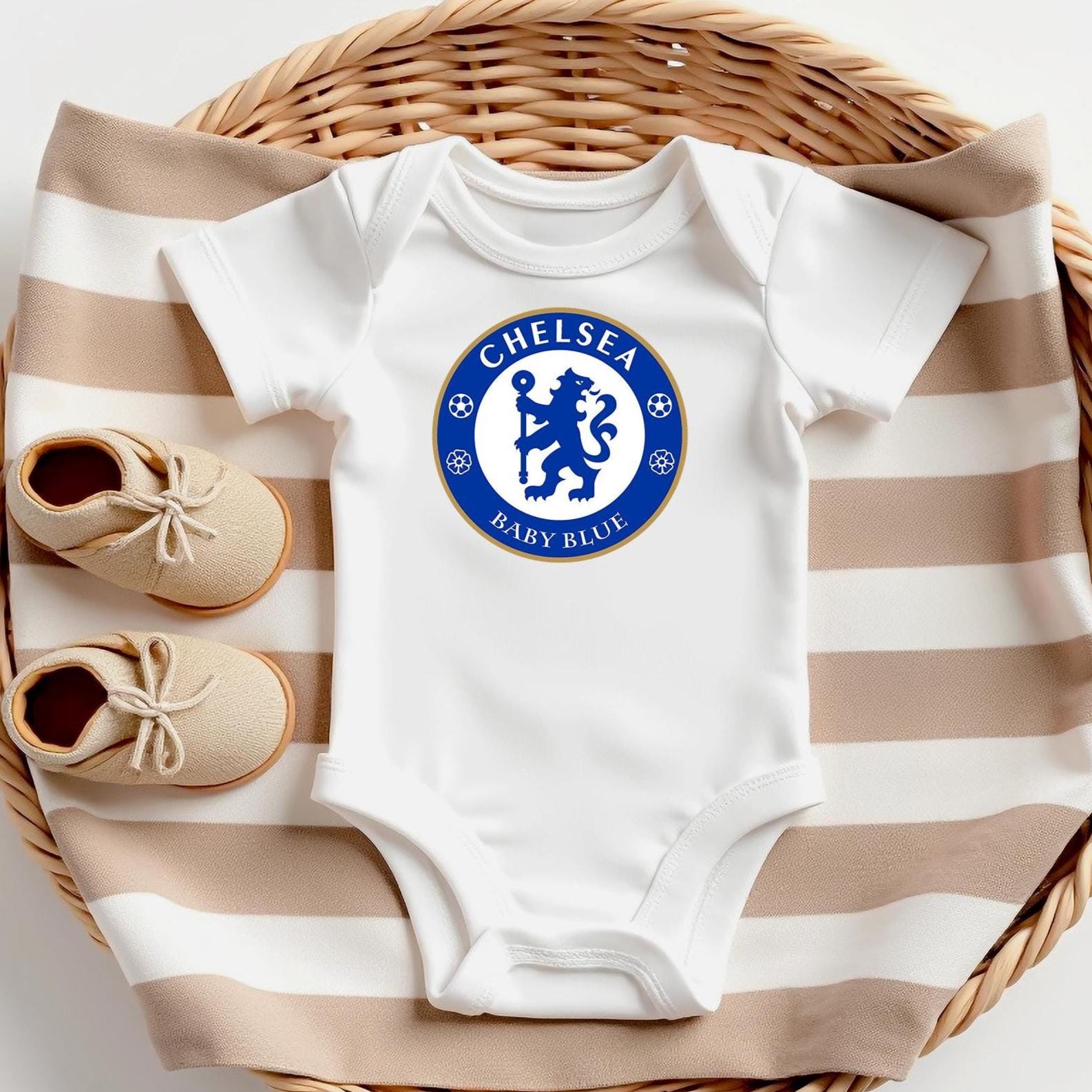 Chelsea FC Body 2023-2024 Bébé - Tenue Officielle Foot Avec Jupe Tutu