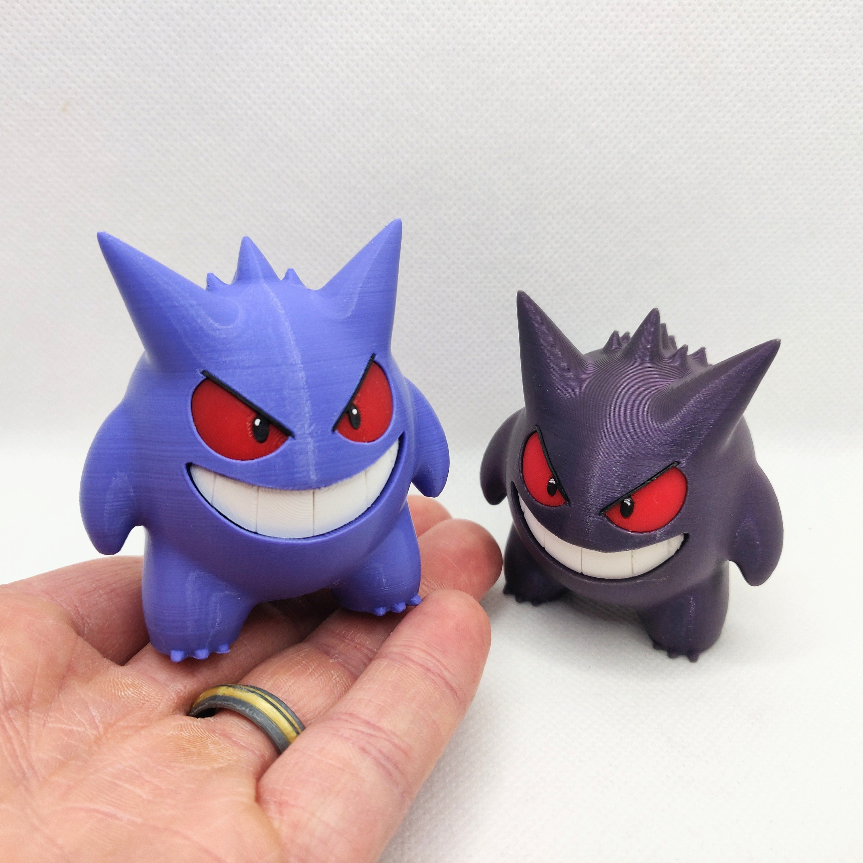 Gigantamax Shiny Gengar: Pokemon Embroidery Plushie Keychain 