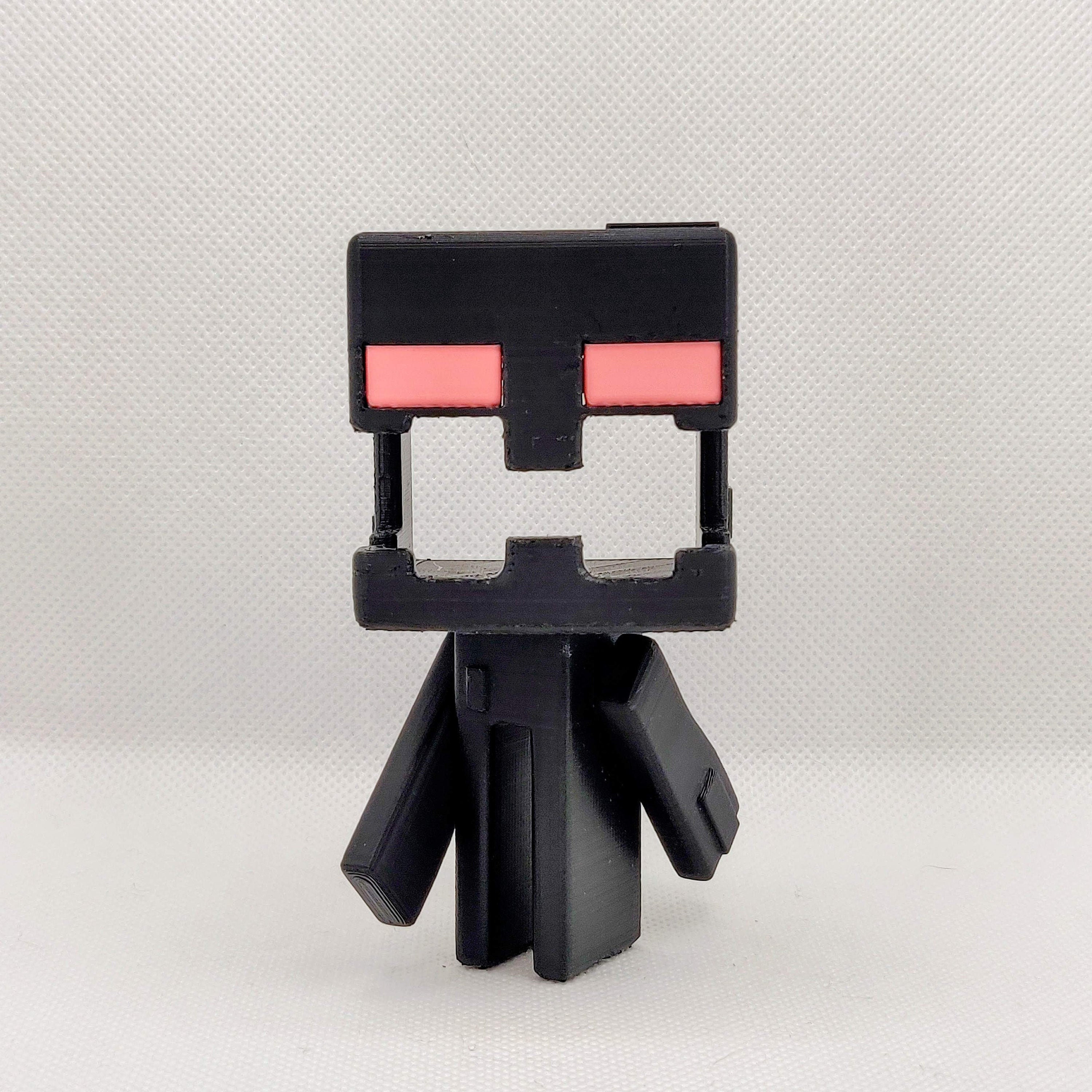 Enderman Minecraft Paper Craft Model