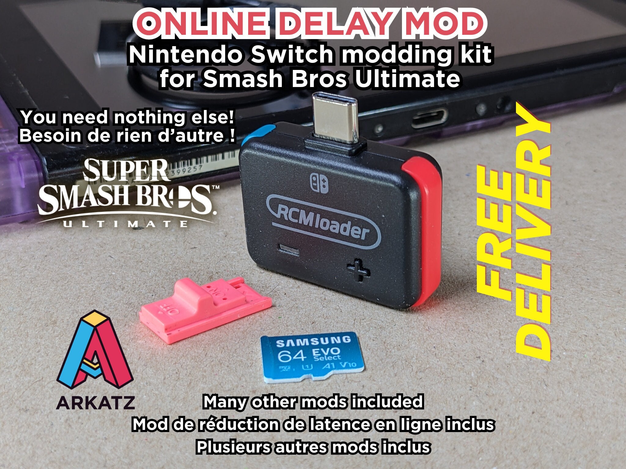 Nintendo eShop Bag (3DS) [Super Smash Bros. Ultimate] [Mods]
