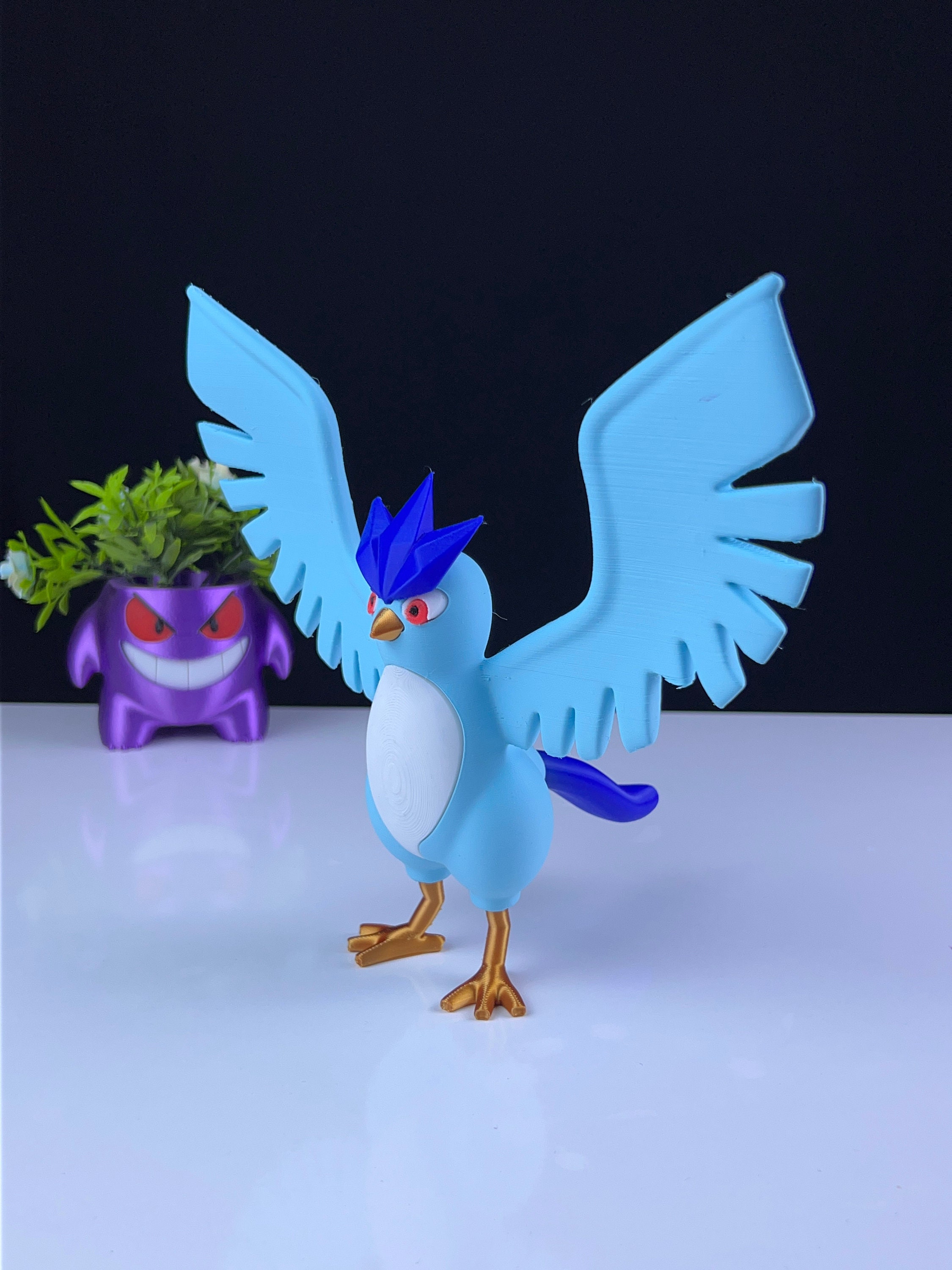 STL file GALARIAN ZAPDOS - FAN ART - POKEMON FIGURINE - 3D PRINT