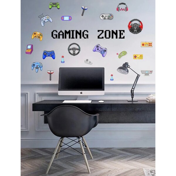 Gamer Wall Decal Etsy UK