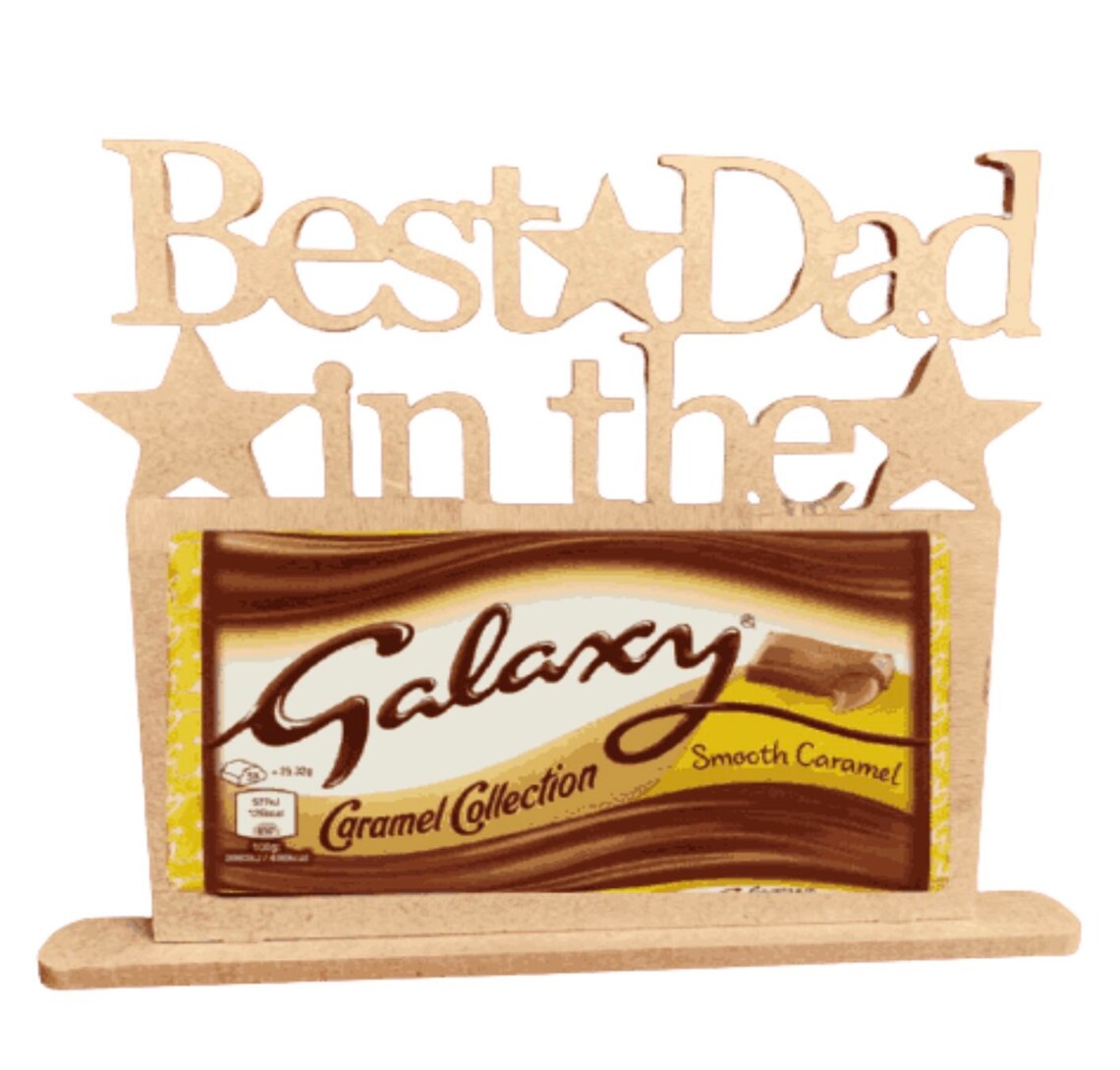 Best Dad/ Daddy in the galaxy chocolate holders chocolate Etsy