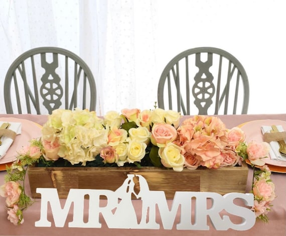 Mr and best sale mrs wedding props