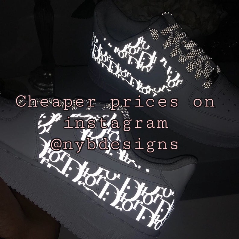 reflective laces af1