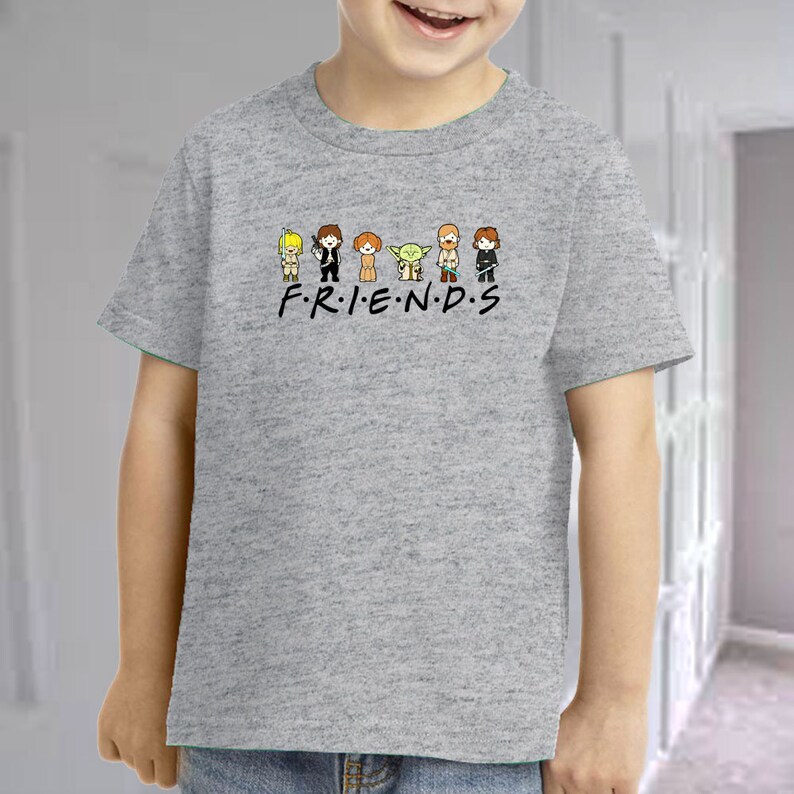 Friends Star wars Kid Tshirt Youth Shirt