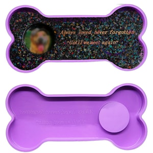 DIY Dog Photo Frame Silicone Mold , Dog Bone Shape Silicone Mold , Candle Base Mold ,Dog Tombstone Mold ,Souvenir Mold Resin Art  mould