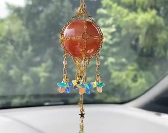 Stainless Steel Hanging Pendant Chain with Cage Holder Star Pendant, for crystal stones, Quartz Raw Stone , Pendant necklace cord-no stone