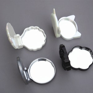 Cosmetic Mirror Silicone Resin Mold , Cosmetic Box Mold , make-up mirror mold, Storage mold,pocket mirror mold