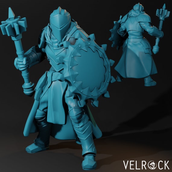 Pathfinder Cleric With Mace