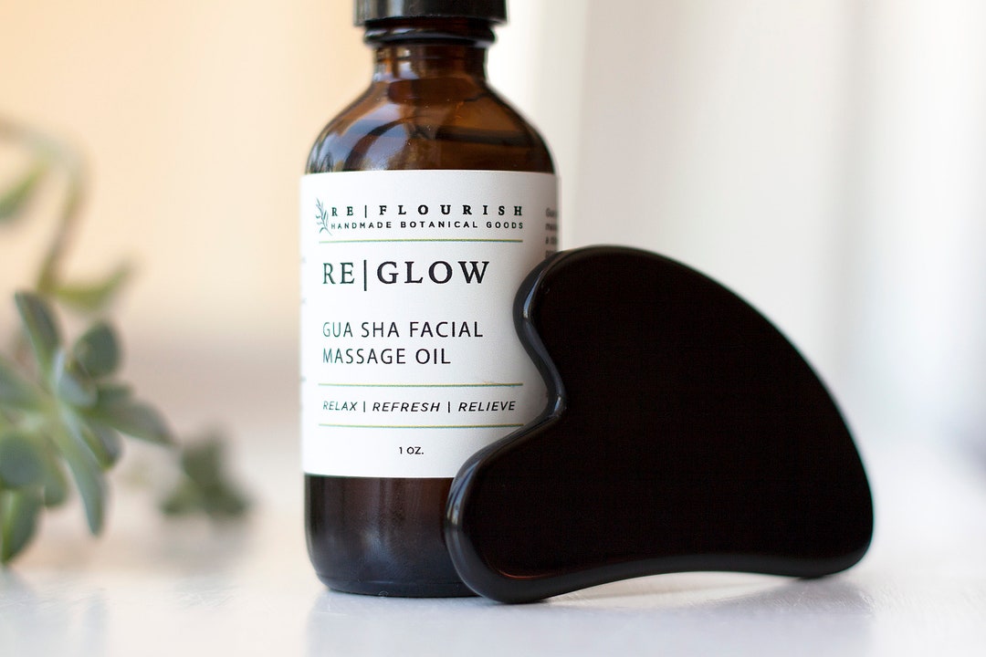 Aceite de masaje gua sha REGLOW FREE STONE Con Compra
