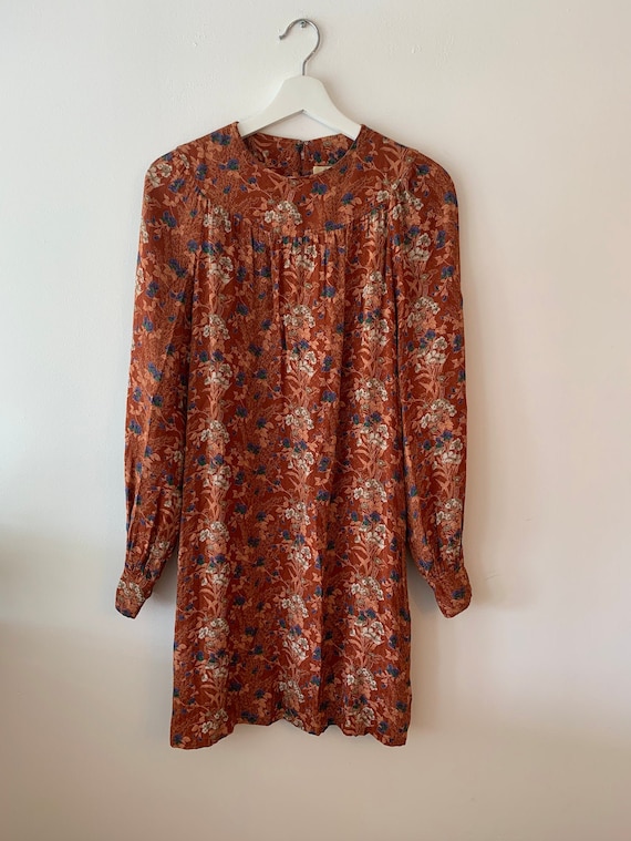 Vintage Oscar de la Renta Floral Dress - image 1