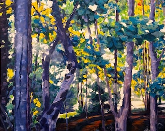 Light Through the Trees