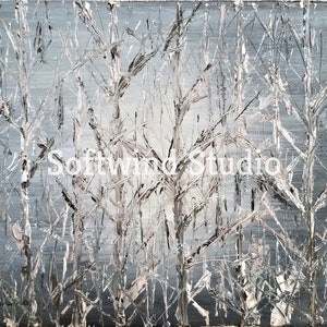 Winter Light Painting Gray