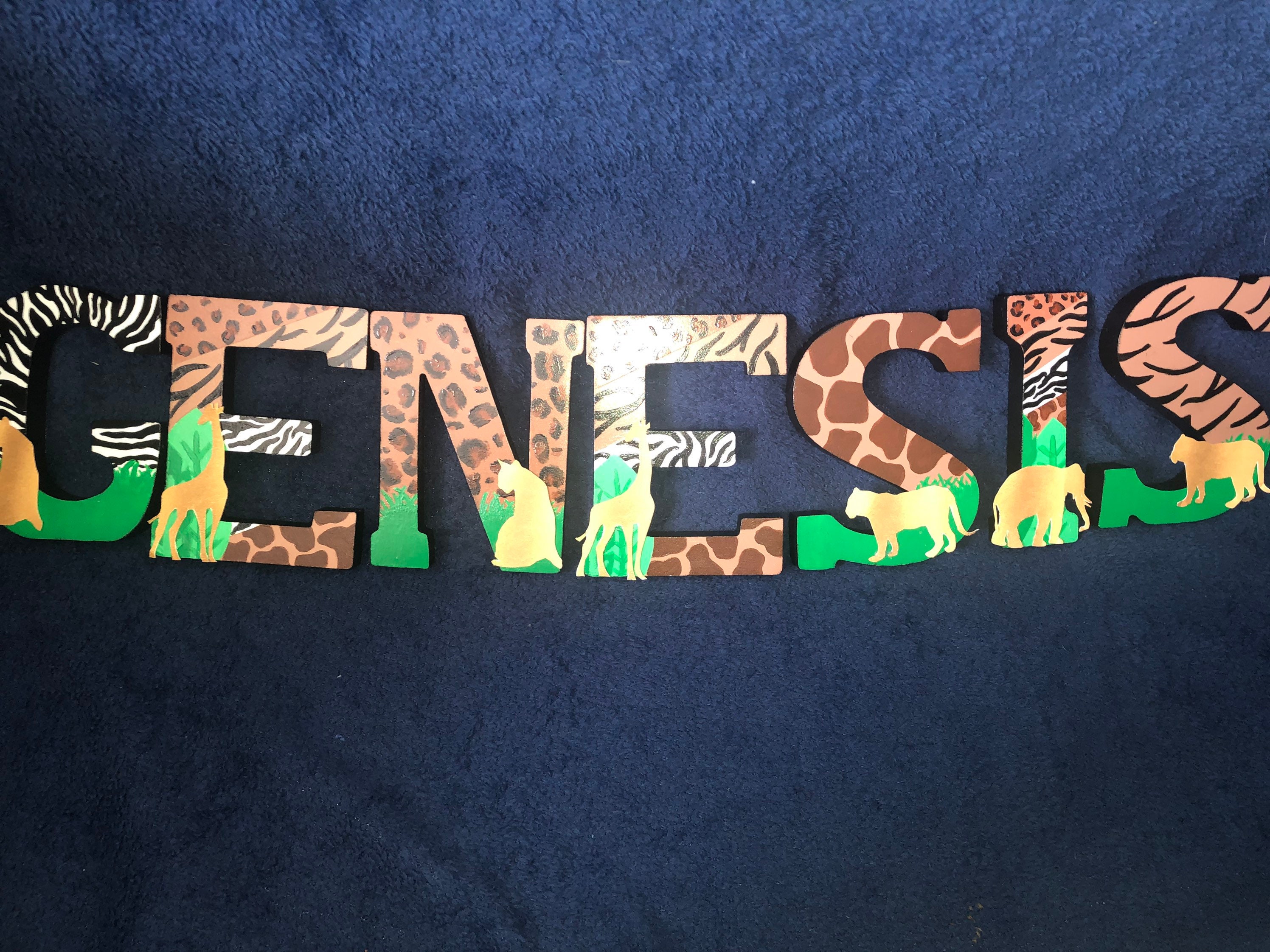 safari theme letters etsy