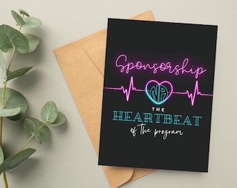 Narcotics Anonymous Gift: Sponsor Anniversary Recovery Card