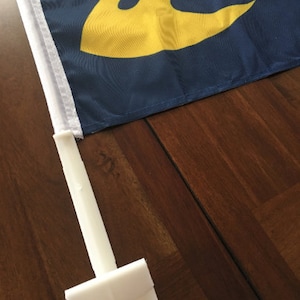 Michigan Wolverines &quot;WINGS&quot; Car Flag