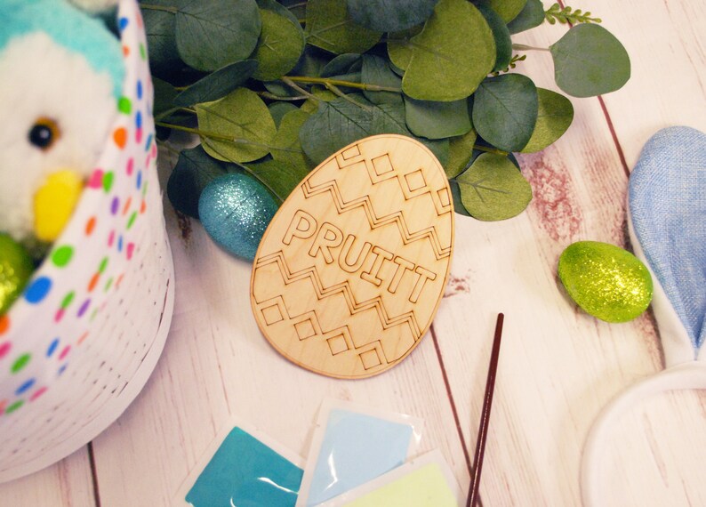 DIY Wood Easter Egg