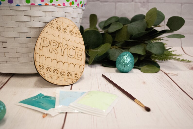 DIY Wood Easter Egg