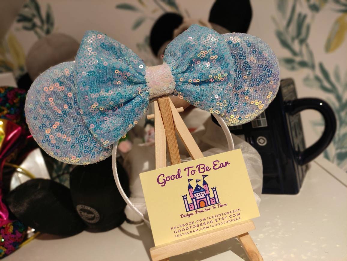 Cinderella Princess Iridescent Disney Minnie and Mickey 