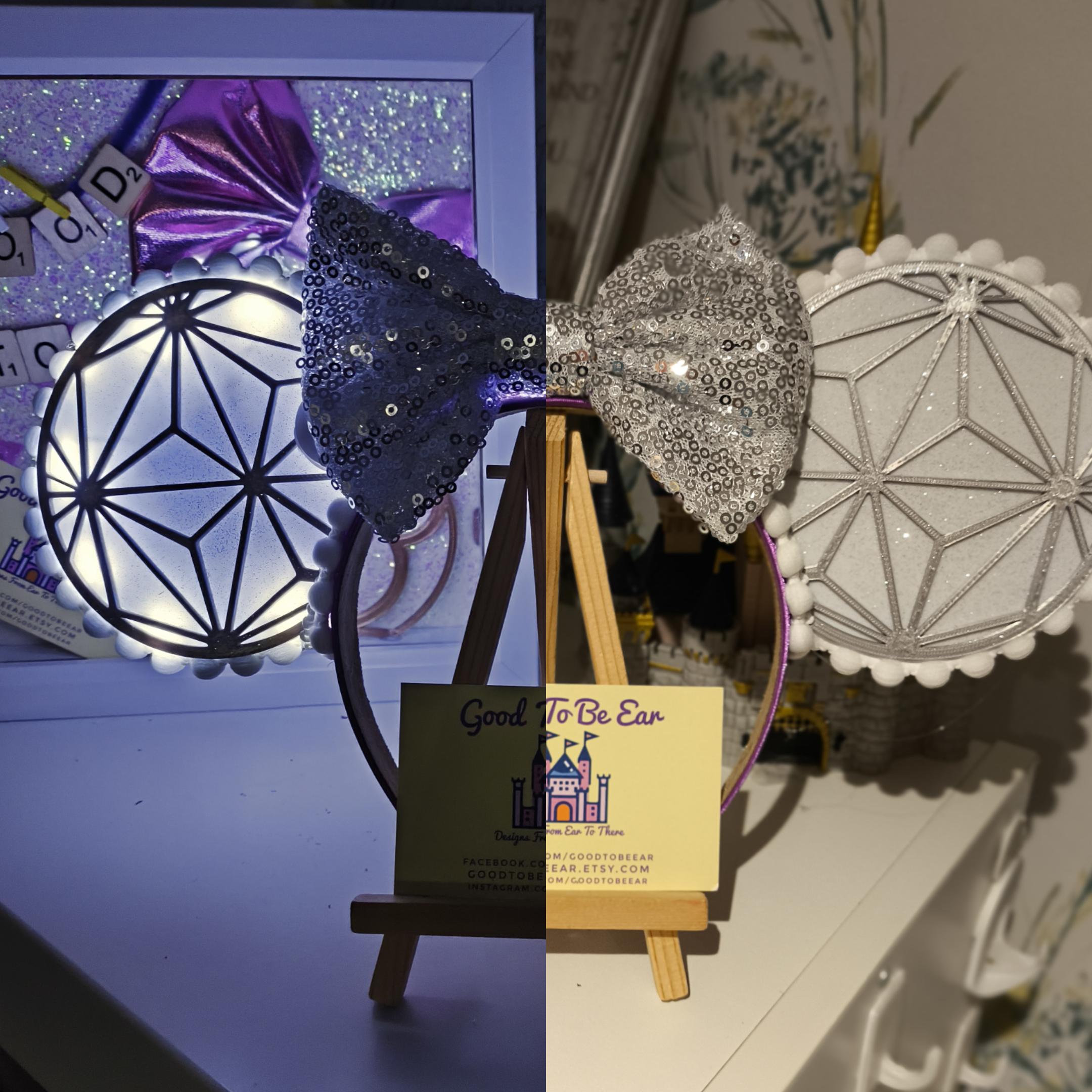 Epcot Spaceship Earth Disney Minnie and Mickey Inspired  display picture 3