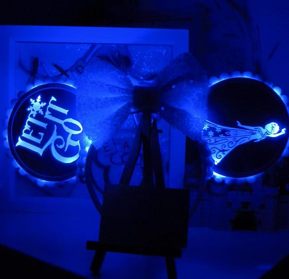Frozen Elsa Princess Disney Minnie and Mickey Inspired Light  display picture 3