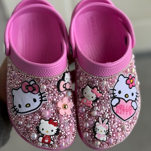 Aangepaste bling-crocs voor kinderen