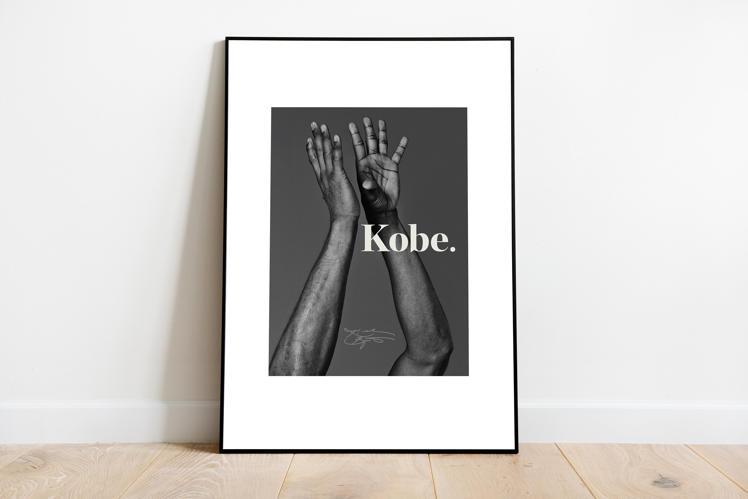 Kobe Dunking Poster - 24x36 – Overtime Sports