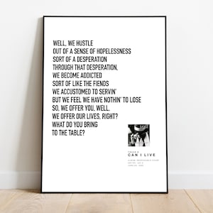 Printable Jay-Z Music Poster - Digital Download - Printable Wall Art - Hip hop Printable Prints - Music Printable Prints