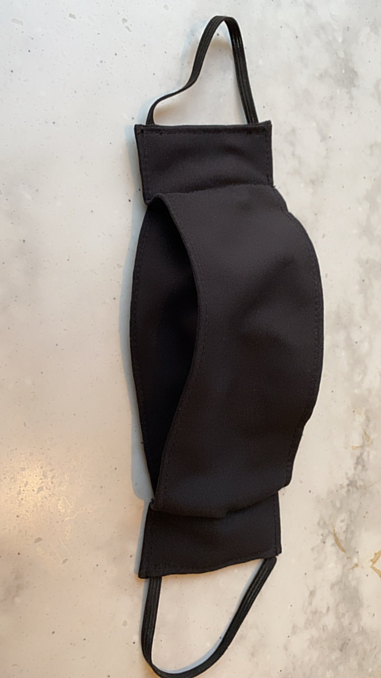 2 Eco 100 Washable/reusable Face Mask for Adult black Etsy Singapore