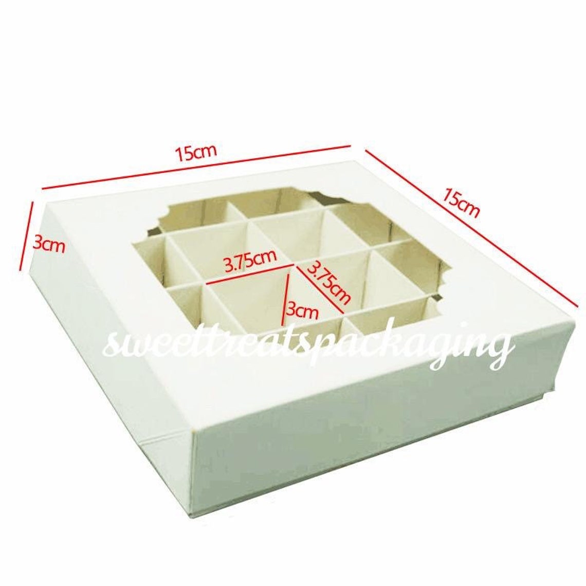 Empty Pick and Mix Sweet/Gift Boxes with Inserts 50 Boxes Etsy