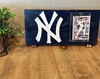 Yankees Sport card display