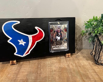 Texans Sport card display