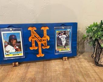 Mets Sport card display