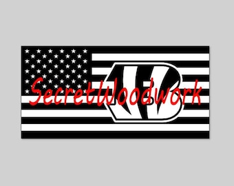 Bengals Flag SVG