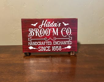 Repurposed Wood Halloween Sign | Spooky Farmhouse Decor