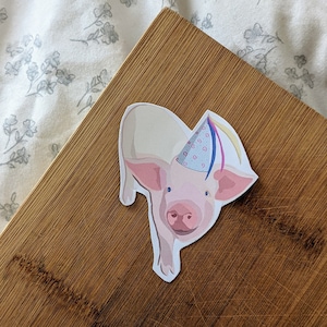 Party Piggy sticker