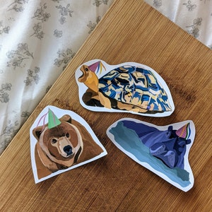 Party Bear sticker