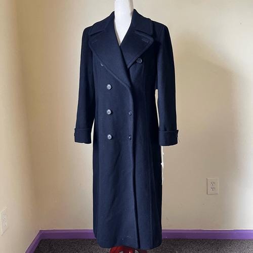 ジャケット・アウター 80's Vintage 6B Double Breasted Coat ジャケット・アウター 80's Vintage 6B Double Breasted Coat