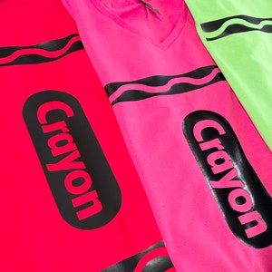 Crayon Decal JPG SVG