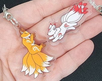 Kitsune Phone/nintendo switch super cute acrylic charm